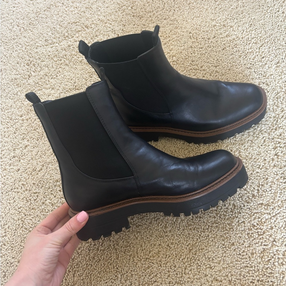 Sam Edelman Black Chelsea Boots